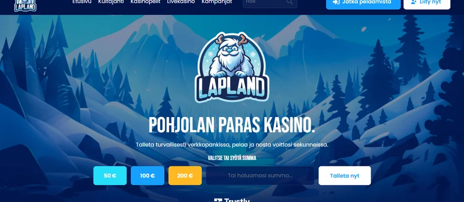 Rekisteröidy Lapland Casinolle nyt